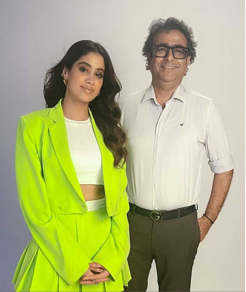 Janhvi Kapoor & Rajesh Joshi Chariot Media: A New Era in Media Collaboration